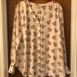 Loft maternity blouse